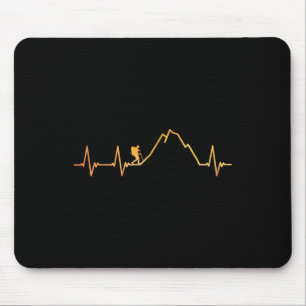 Cooles Wanderdesign für Männer Frauen Wanderliebha Mousepad