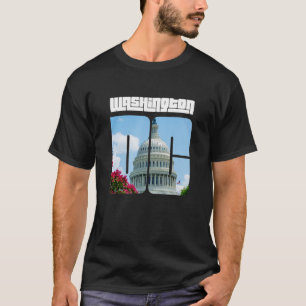 Cooles Washington D.C. mit US-Hauptstadt T-Shirt