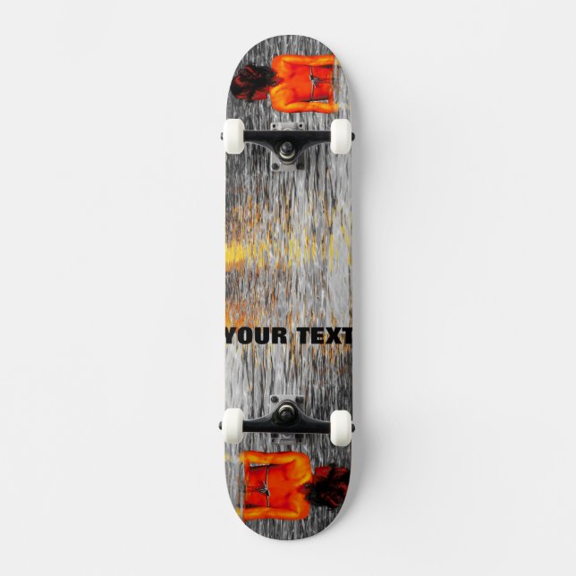 ~Cooles Wasser~ SKATE DECK, KÜMMERN SIE ES! Skateboard (Vorderseite)