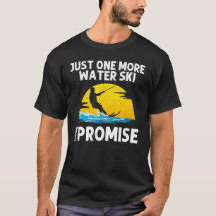 Cooles Wasserski für Damen Skifahrer T-Shirt