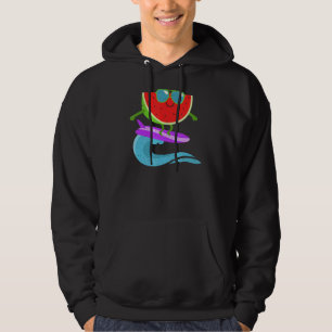 Cooles Watermelon Surf Board Sommerfrüchte Vintag Hoodie