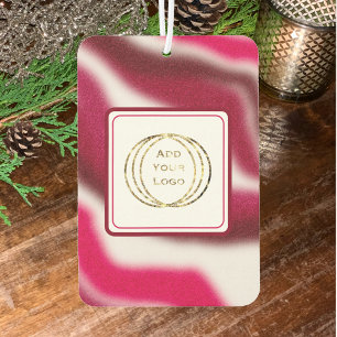 Cooles Weihnachtsgeschenk mit dem Firmenlogo hinzu Autolufterfrischer