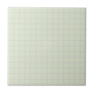 Cooles Weiß- und Lilac-Prüfmuster Retro Fliese