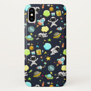 Cooles Weltraumthema - Astronauten und Raketenschi Case-Mate iPhone Hülle