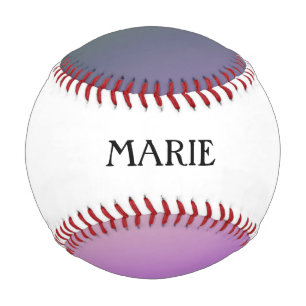 Cooles Wirbles Muster mit Name Baseball