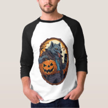 "Cooles Wolf-Logo-Design für T-Shirts