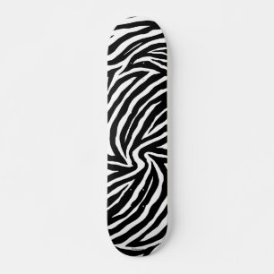 Cooles Zebra Stripes Skateboard