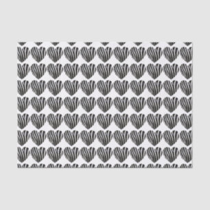 Cooles Zebradruck-Tissue-Papier Seidenpapier