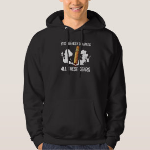Cooles Zigarren-Design für Männer Frauen Zigarrenr Hoodie