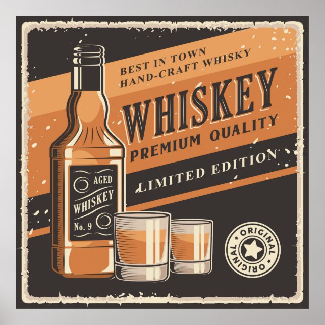 cooles Zuhause-Bar-Geschäft Poster (Vorne)