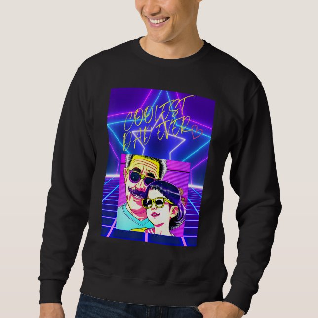 Coolest Dad Ever Sweatshirt (Vorderseite)