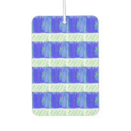 Coolest Nautical Blue Abstract  Autolufterfrischer