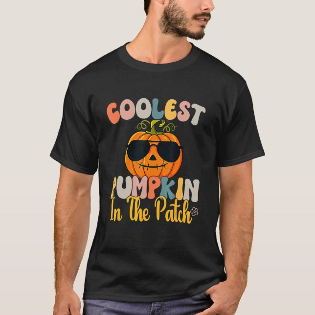 Coolest Pumpkin In The Patch Toddler Boys Hallowee T-Shirt (Vorderseite)