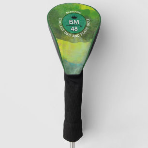 COOLESTER VATER golfer's grünliches Design Golf Headcover