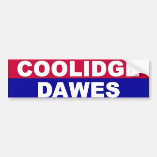 Coolidge-Dawes Autoaufkleber