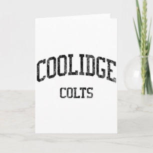 Coolidge High School Hs Washington Dc Vintage Spor Karte