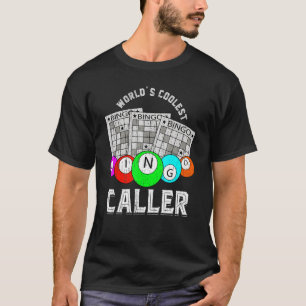 Coolste Bingo Caller Lottery Bingo Player Lotto Ho T-Shirt