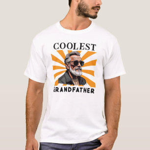 Coolste Großvater Funny Retro Coole Sonnenbrille T-Shirt
