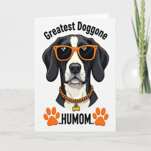 Coolste Hunde-Mutter-Karte Karte