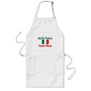 Coolste italienische Mutter Lange Schürze