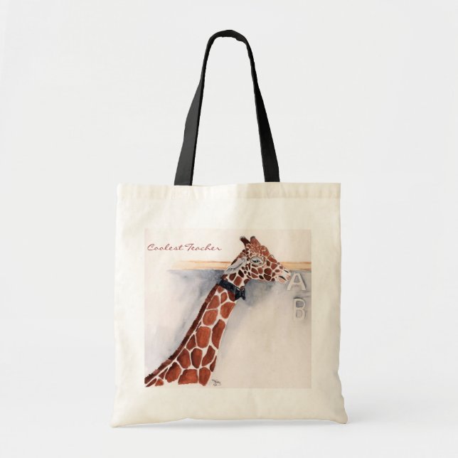 Coolste Lehrer-Tasche Tragetasche (Vorne)