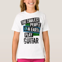 Coolste Leute auf der Erde spielen Gitarre