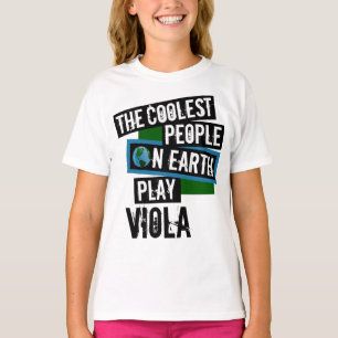 Coolste Leute spielen Viola T-Shirt