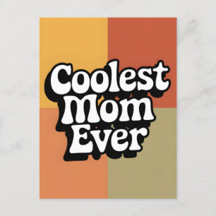 Coolste Mama je Retro-Muttertagskarte Feiertagspostkarte