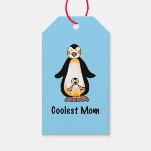 Coolste-Mama-Pinguin-Familien-Design Geschenkanhänger
