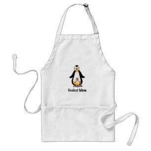 Coolste-Mama-Pinguin-Familiendesign Schürze