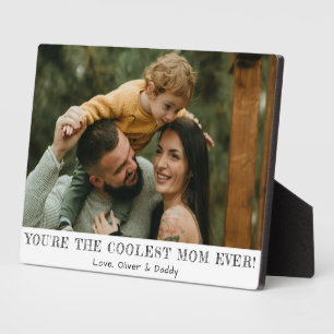 Coolste Mama überhaupt Foto Muttertags Erinnerunge Fotoplatte