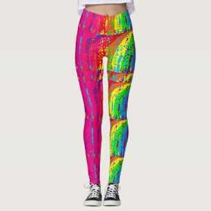 Coolste Neonfarben Leggings