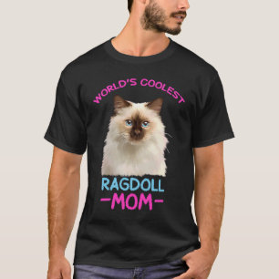 Coolste Ragdoll-Mama Katzenmutter T-Shirt