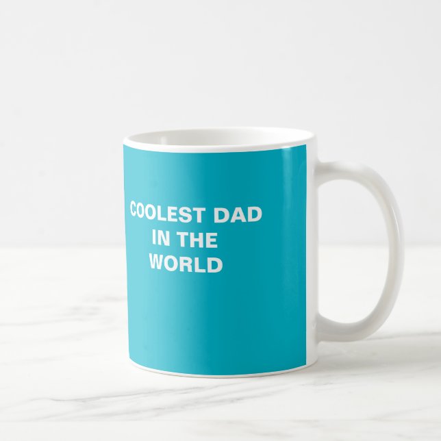 Coolste Vater-Tasse Kaffeetasse (Rechts)