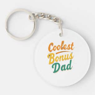 Coolster Bonus Vater Schlüsselanhänger, graviert Schlüsselanhänger