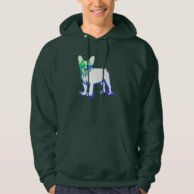 Coolster Bulldog Boy Hoodie (Vorderseite)