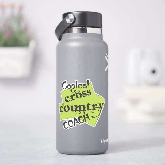 Coolster Cross Country Coach Aufkleber (HydroFlask)