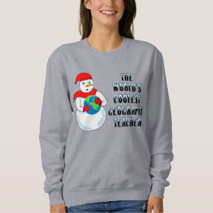 Coolster Geographielehrer Sweatshirt