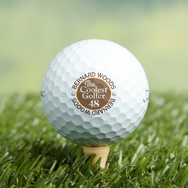 Coolster Golfer aller Zeiten Geburtstagsgeschenk Golfball (Insitu T-Shirt)