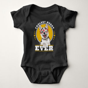 Coolster Husky je, Husky Mama, Husky Papa Baby Strampler