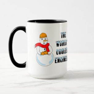 Coolster Ingenieur Snowman Tasse