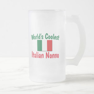 Coolster Italiener Nonno Mattglas Bierglas