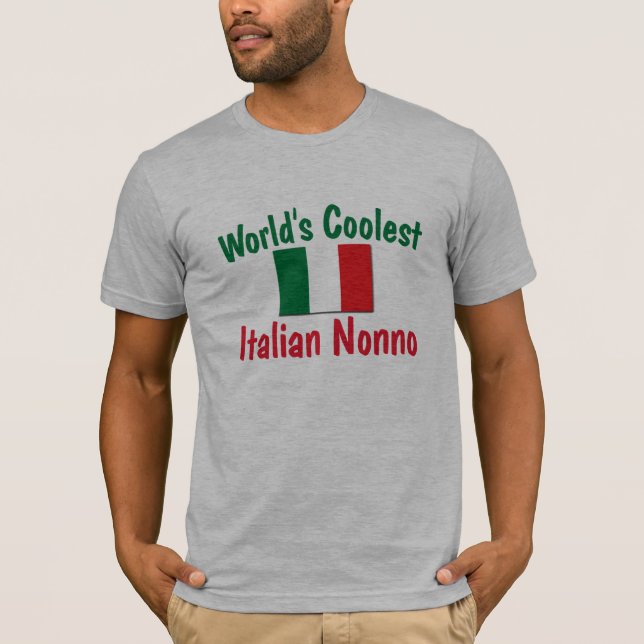 Coolster Italiener Nonno T-Shirt (Vorderseite)
