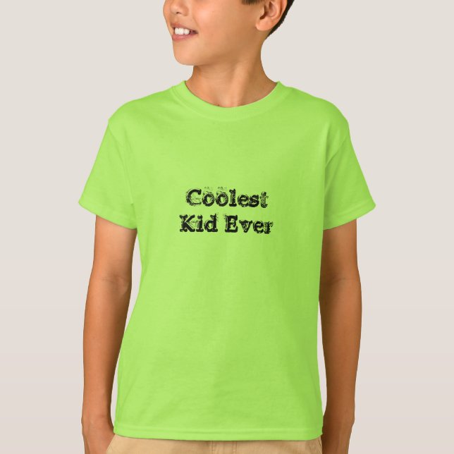 Coolster Kinderüberhaupt T - Shirt (Vorderseite)