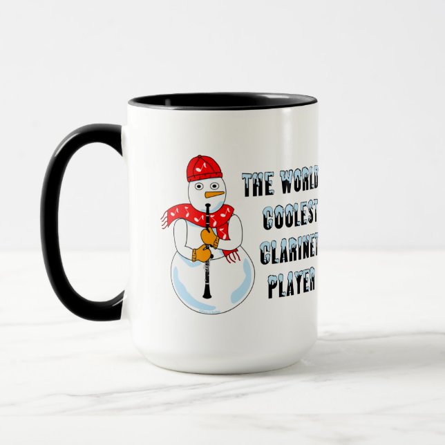 Coolster Klarinettenspieler Tasse (Links)