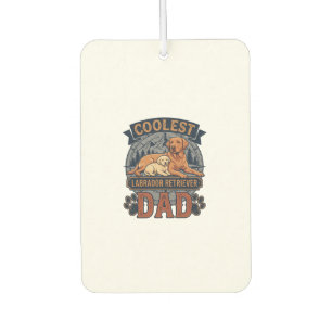 Coolster Labrador Retriever Dad Hund Berg Pfote Dr Autolufterfrischer