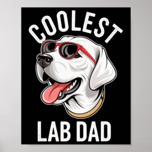 Coolster Labrador Vater Labrador Retriever Dog Vat Poster