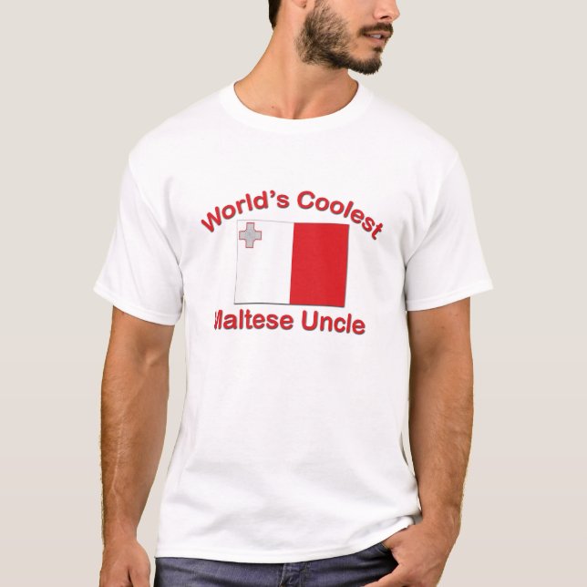 Coolster maltesischer Onkel T-Shirt (Vorderseite)