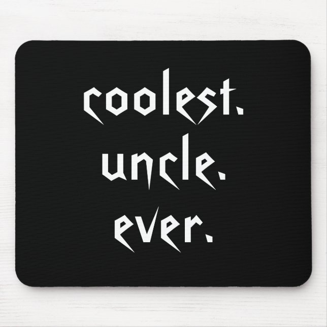 Coolster Onkel je Mousepad (Vorne)
