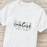 Coolster Onkel Moderne Elegante Einfache Vater's D T-Shirt<br><div class="desc">Dieses einfache und moderne Design besteht aus san-Serifentypografie.</div>